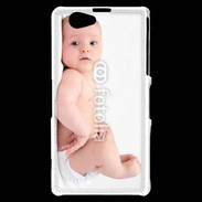 Coque Sony Xperia Z1 Compact Bébé allongé sur le dos