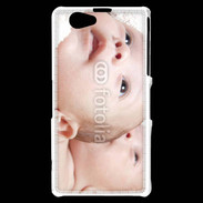 Coque Sony Xperia Z1 Compact Têtes jumeaux