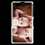 Coque Sony Xperia Z1 Compact Bébés avec biberons