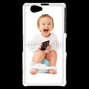 Coque Sony Xperia Z1 Compact Bébé accro au mobile