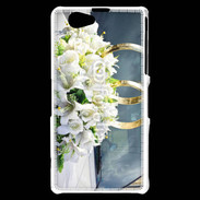 Coque Sony Xperia Z1 Compact Composition florale mariage