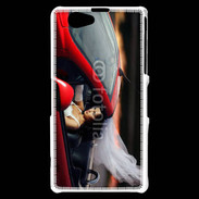 Coque Sony Xperia Z1 Compact Mariée dans roadster