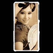 Coque Sony Xperia Z1 Compact Femme japonaise glamour 1