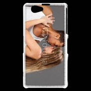 Coque Sony Xperia Z1 Compact Couple métisse 1