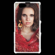 Coque Sony Xperia Z1 Compact Femme orient 1