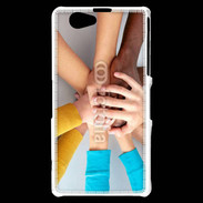 Coque Sony Xperia Z1 Compact Solidarité metissage