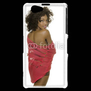 Coque Sony Xperia Z1 Compact Femme africaine glamour et sexy