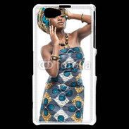 Coque Sony Xperia Z1 Compact Femme Afrique 4