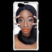 Coque Sony Xperia Z1 Compact Femme africaine glamour et sexy 3