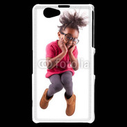Coque Sony Xperia Z1 Compact Fillette africaine glamour