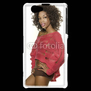 Coque Sony Xperia Z1 Compact Femme africaine glamour et sexy 5