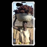 Coque Sony Xperia Z1 Compact Femme tribu afrique 2