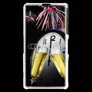 Coque Sony Xperia Z1 Compact Feu d'artifice jour de l'an