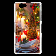 Coque Sony Xperia Z1 Compact Table de Noël