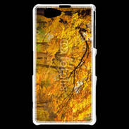 Coque Sony Xperia Z1 Compact Arbres en automne