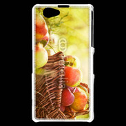 Coque Sony Xperia Z1 Compact Panier de pommes
