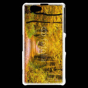 Coque Sony Xperia Z1 Compact Forêt automne
