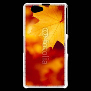 Coque Sony Xperia Z1 Compact feuilles d'automne