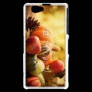 Coque Sony Xperia Z1 Compact fruits et légumes d'automne 2