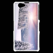 Coque Sony Xperia Z1 Compact paysage d'hiver