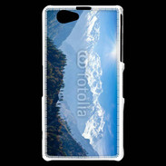 Coque Sony Xperia Z1 Compact Montagne enneigée