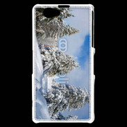 Coque Sony Xperia Z1 Compact Route enneigée