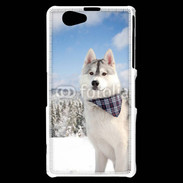 Coque Sony Xperia Z1 Compact Husky hiver 2