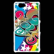 Coque Sony Xperia Z1 Compact Peace and love 5