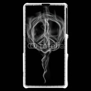Coque Sony Xperia Z1 Compact Paix et fumée