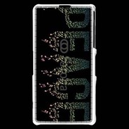Coque Sony Xperia Z1 Compact Paix musicale