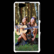 Coque Sony Xperia Z1 Compact Hippie et guitare 5