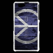 Coque Sony Xperia Z1 Compact Peace and love grunge