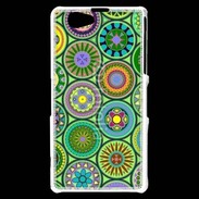 Coque Sony Xperia Z1 Compact Muster Hippie