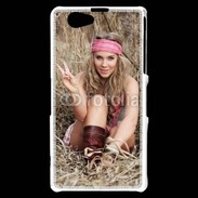 Coque Sony Xperia Z1 Compact Hippie et cool