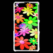 Coque Sony Xperia Z1 Compact Flower power 7