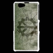 Coque Sony Xperia Z1 Compact Symbole de la paix brisé