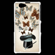 Coque Sony Xperia Z1 Compact Papillons magiques
