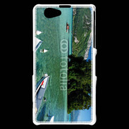 Coque Sony Xperia Z1 Compact Barques sur le lac d'Annecy