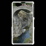 Coque Sony Xperia Z1 Compact Pont médiéval sur l'Ardèche