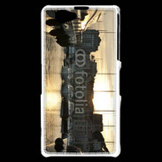 Coque Sony Xperia Z1 Compact Port de cannes au couché de soleil