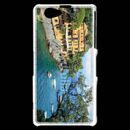 Coque Sony Xperia Z1 Compact Baie de Portofino en Italie