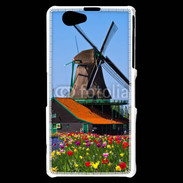 Coque Sony Xperia Z1 Compact Moulins en Hollande 2
