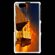 Coque Sony Xperia Z1 Compact Pyramide et Sphinx