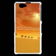 Coque Sony Xperia Z1 Compact Passion du désert