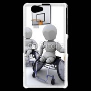 Coque Sony Xperia Z1 Compact Handisport Basketball