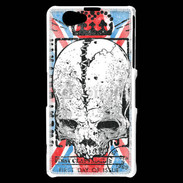 Coque Sony Xperia Z1 Compact Tête de mort Great Britain