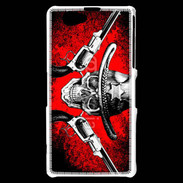 Coque Sony Xperia Z1 Compact Tête de mort shérif
