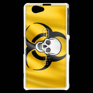 Coque Sony Xperia Z1 Compact Tête de mort Biohazard