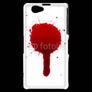 Coque Sony Xperia Z1 Compact Sang 1