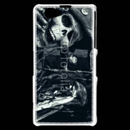 Coque Sony Xperia Z1 Compact Tête de mort pirate